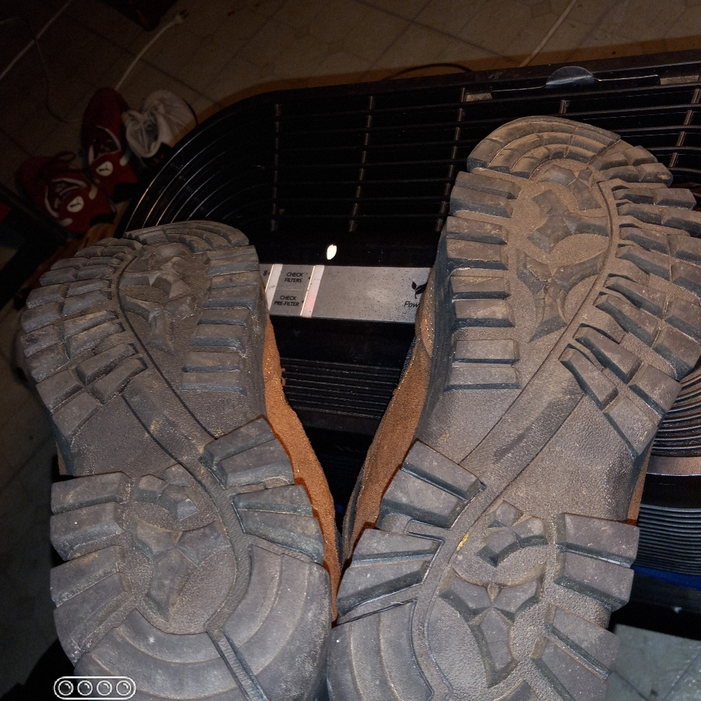 Red head brand boots size 9 men's usa